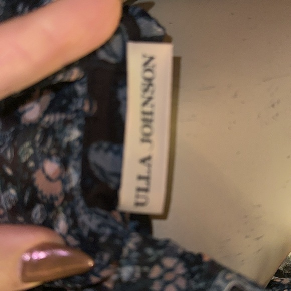 Ulla Johnson silk chiffon printed mini dress S - Picture 14 of 15